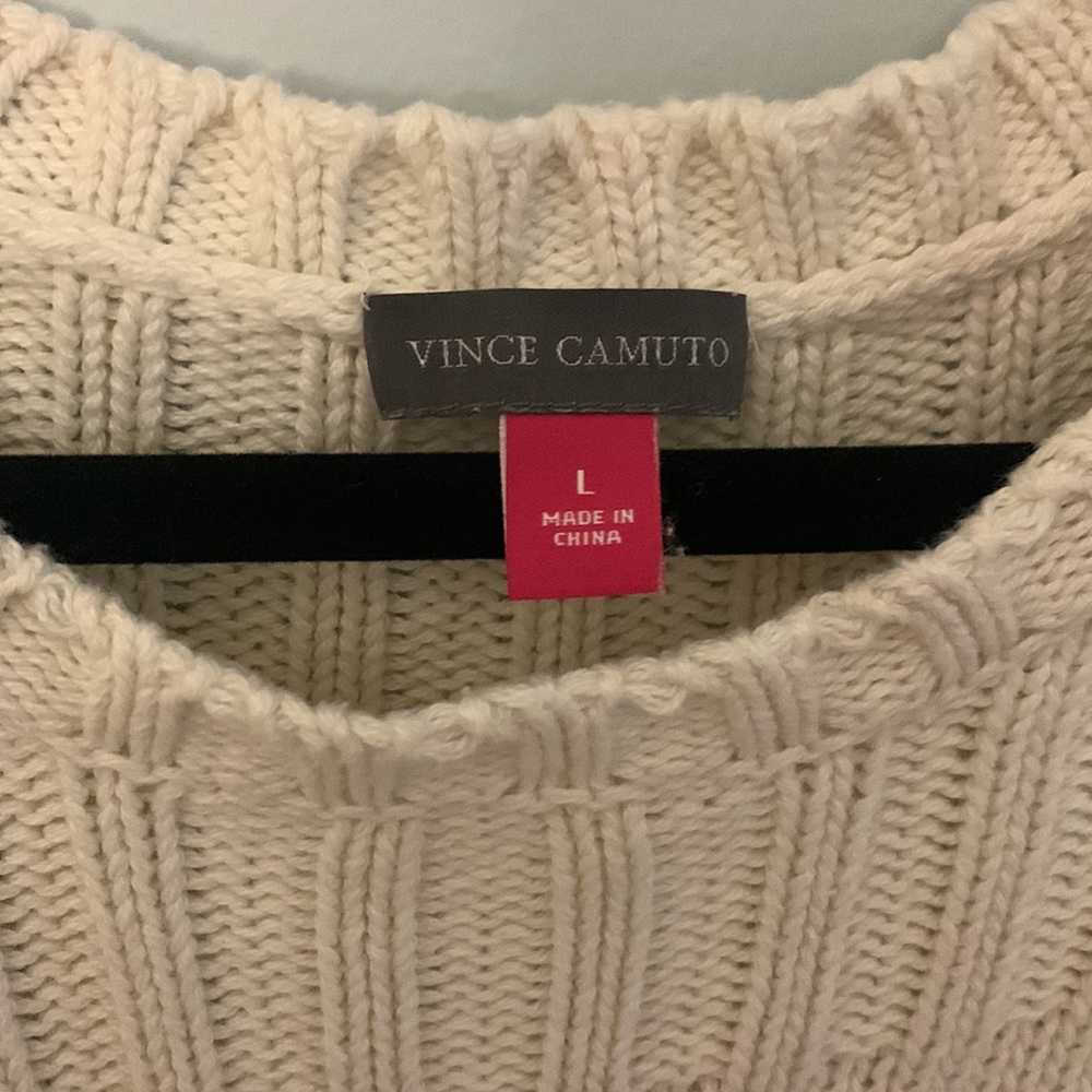 Vince Camuto Cream sweater - Picture 2 of 3